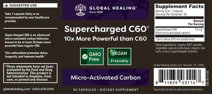 Supercharged C60 Capsules Micro Activated Fullerenes
