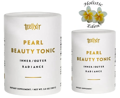 Teelixir Pearl Powder Supplement Ayurvedic Collagen Anti Aging Hair Beauty Tonic