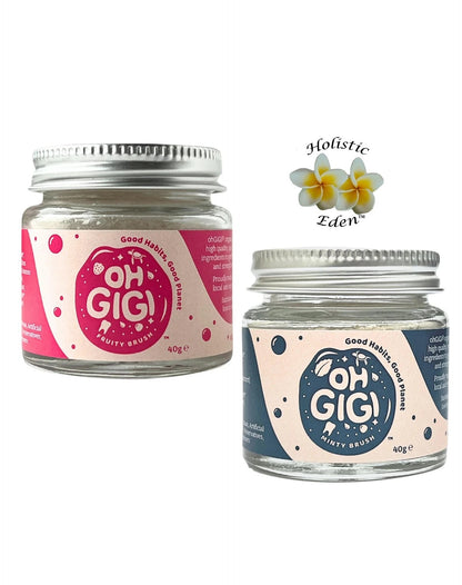 Dental Restoration Mineral Tooth Powder Ohgigi Teeth Whitening Powder Fruity 40g
