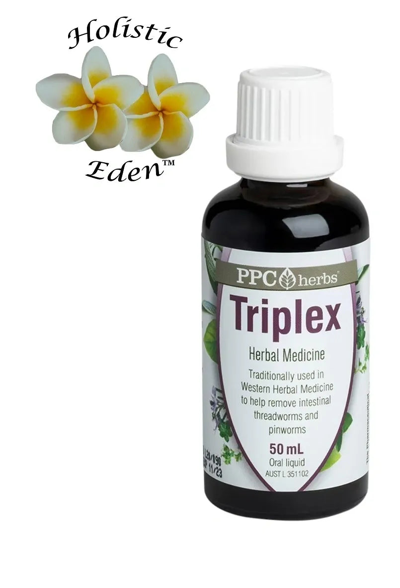 Triplex Herbal Parasite Cleanse Liquid Wormwood, Clove, Black Walnut Husk 50ml