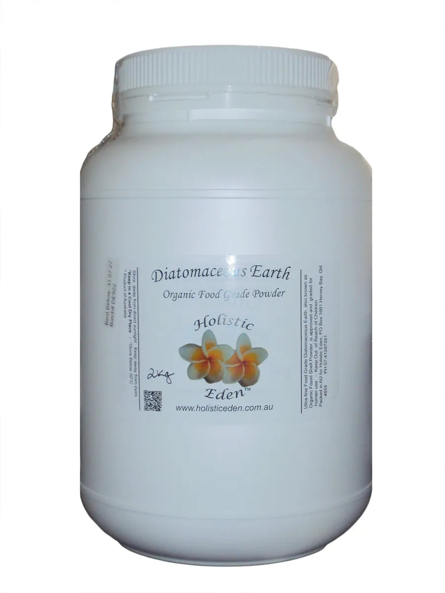 Ultra Fine Organic Food Grade Diatomaceous Earth, Fresh Water Fossil Shell Flour