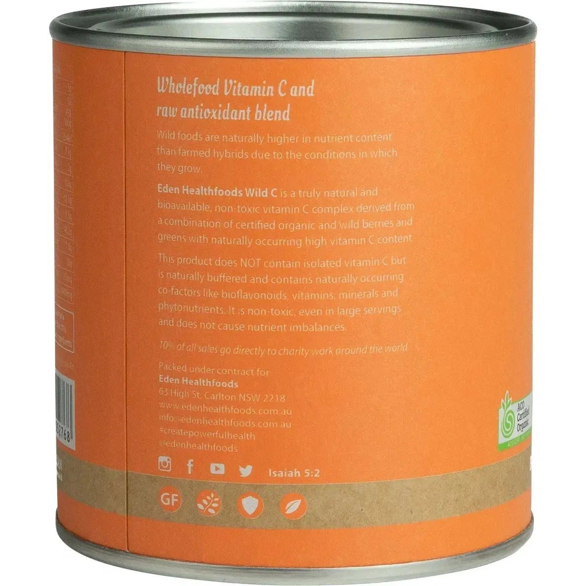 Wild C Natural Vitamin C Powder 150g