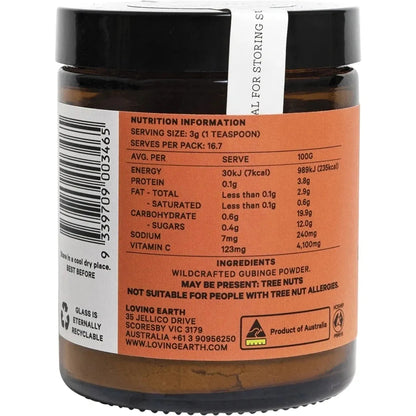 Wildcrafted Kakadu Plum Powder 50g, Gubinge Powder,