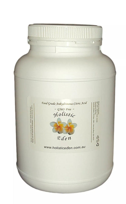 CITRIC ACID 100% PURE Premium Food Grade, Anhydrous, GMO Free, Australian Made